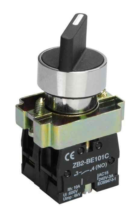 Переключатель 3 положения "I-0-II" стандартная ручка LAY5-BD33 IEK (РФ)