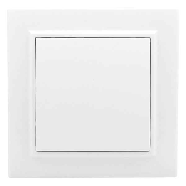 Выключатель скрытой установки 1-кл. в рамке 10А белый IP20 Минск EKF (ИМП)