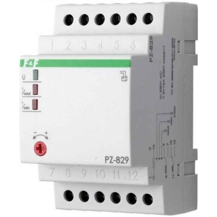 Реле контроля уровня жидкости PZ-829 2-ур (ИМП)
