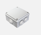 Коробка распределительная о/п 100х100х50 6 вводов IP55