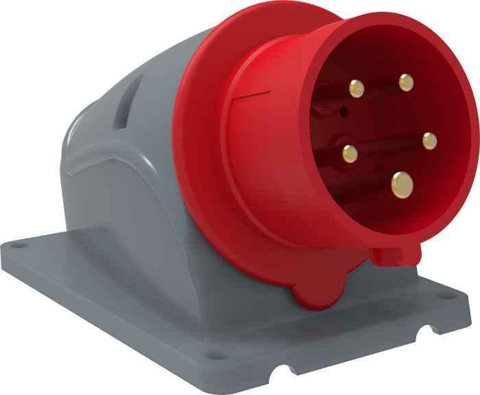 Вилка кабельная 16А 3Р+PE+N IP44 на поверхность 400В ССИ-015 MAGNUM IEK (РФ)