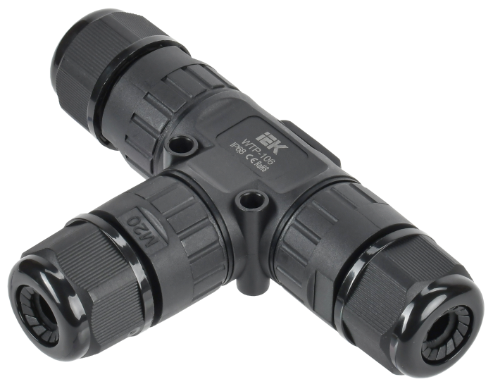 Коннектор кабельный 3PIN IP68 WTP-106 (РФ)