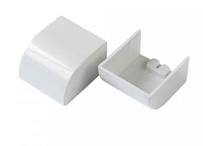 Заглушка 25х25 белый (4 шт/комп) ПРОМРУКАВ (РФ)