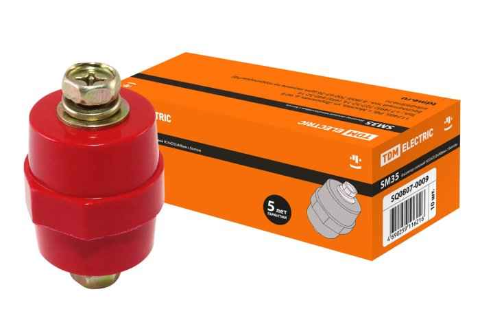 Изолятор SM35 с болтом М10 TDM (РФ)