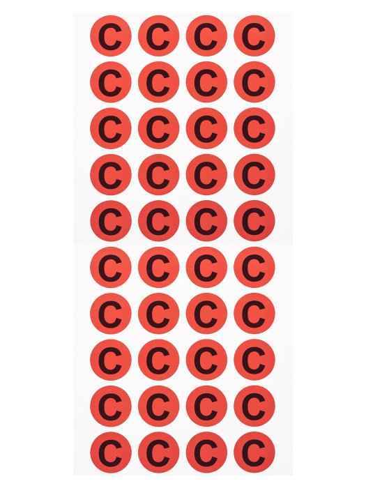 Знак "C" d 20мм (РФ)