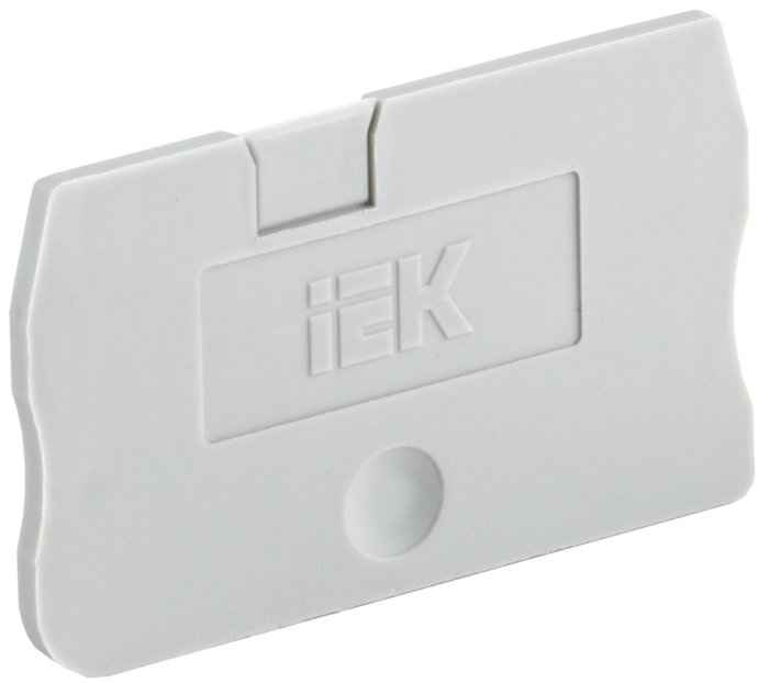 Заглушка для КПИ 2в-1,5/2,5 серая IEK (РФ)