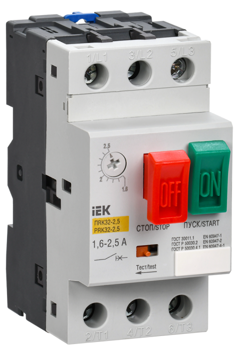 Пускатель 20-25A Ue 660В IEK ПРК32-25 IEK (РФ)