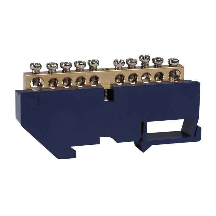 Шина нулевая 8х12мм 20 групп на DIN-изоляторе OptiKit КЭАЗ (РФ)