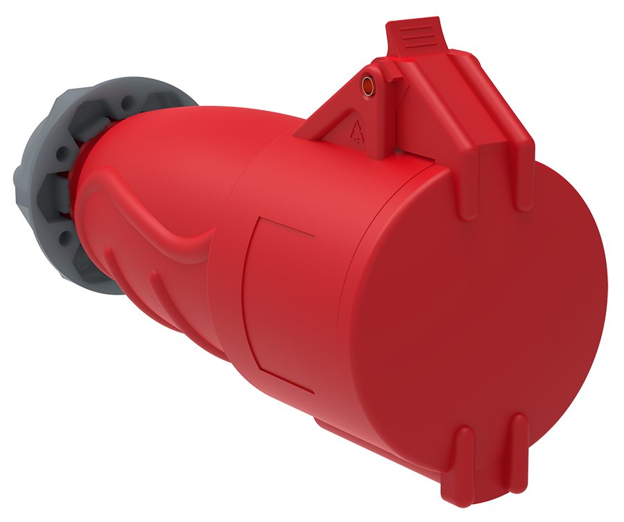 Розетка кабельная 63А 2P+PE IP67 переносная 250В ССИ-233 MAGNUM IEK (РФ)