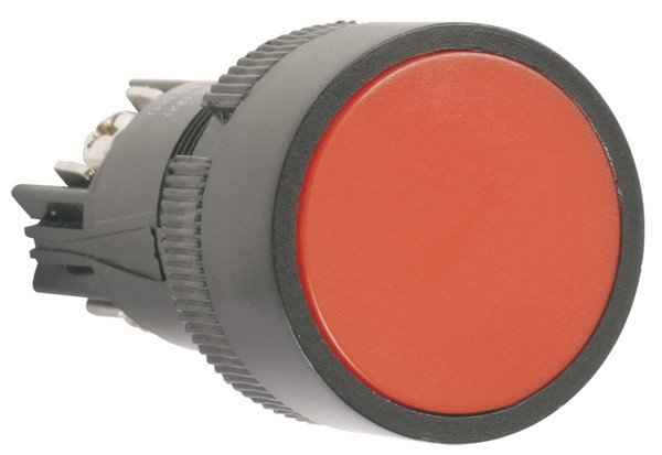 Кнопка SB-7 "Стоп" красная 1p d 22мм/240B ИЭК (РФ)