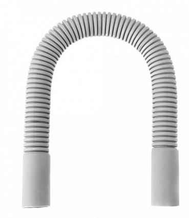 Поворот гибкий гофрированный 25мм серый Промрукав (РФ)