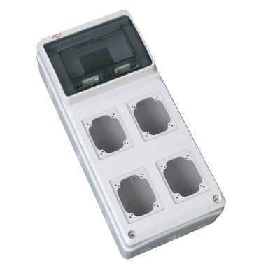 Корпус M-Box8S для модульных устройств, 8 модулей, 4 отверстий IP65 (ИМП)