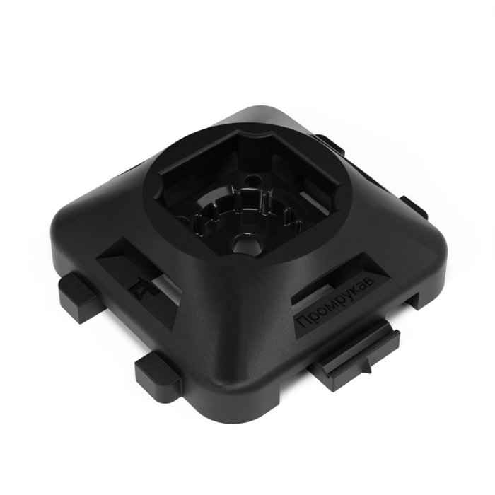 Площадка под стяжку усиленная для прямого монтажа черная (50шт/750шт уп/кор) (РФ)