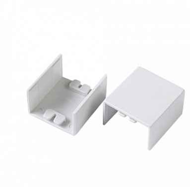 Соединитель на стык 25х25 белый (4 шт/компл) ПРОМРУКАВ (РФ)