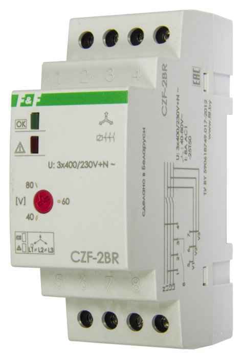 Реле контроля фаз CZF-BR 3x400/230+N, 10A(ИМП) (ИМП)