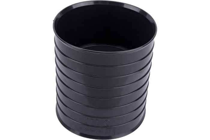 Муфта соединительная для двустенных труб 160мм черная Промрукав (РФ)