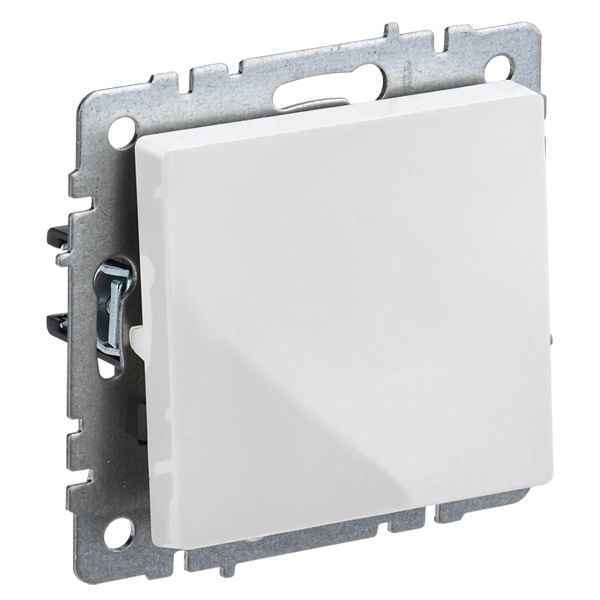 Выключатель скрытой установки 1-кл. без рамки 10А белый IP20 BRITE IEK (РФ)