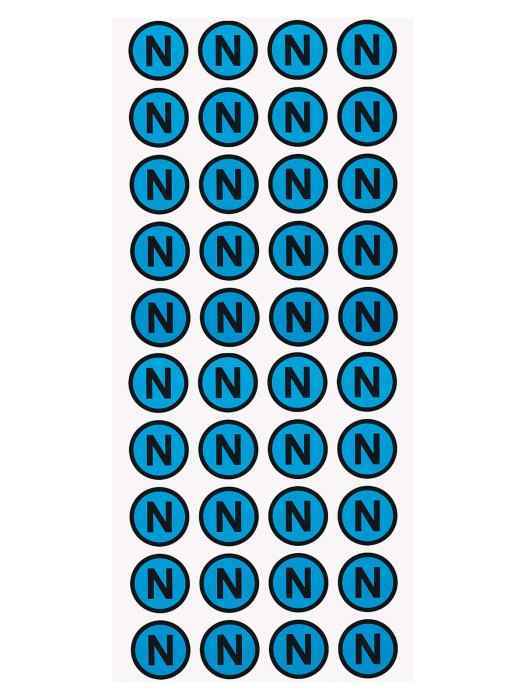Знак "N" d 20мм (РФ)