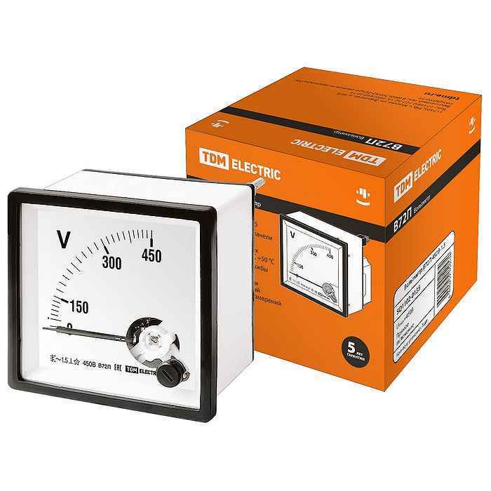 Вольтметр В72П 450В-1,5 (РФ)
