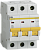 Выключатель автоматический 3п 4А (B) 4,5кА ВА47-29 IEK (РФ)