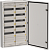 Щит навесной ЩРН-144 модуля 960х570х140 IP54 TITAN 5 IEK (РФ)