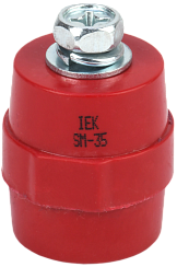 Изолятор SM35 c болтом М8 IEK (РФ)