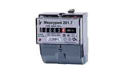 Счетчик электроэнергии 1ф. 230 5(60) кл.т. 1,0 Меркурий 201.7 (РФ)
