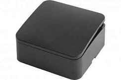 Выключатель открытой установки 1-кл. 10А черный IP20 София STEKKER (РФ)