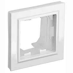 Рамка 1-мест. белый IP44 BRITE IEK (РФ)