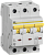 Выключатель автоматический 3п 4А (B) 6кА ВА47-60M IEK (РФ)