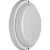 Светильник ДБО 25Вт 2250Лм 4000К IP65 d210х37 OBL-R4-25-4K-WH-IP65-LED (РФ)