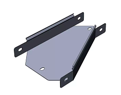 Переход прямой левый замковый 150х50 Н50-0,7 (РФ)
